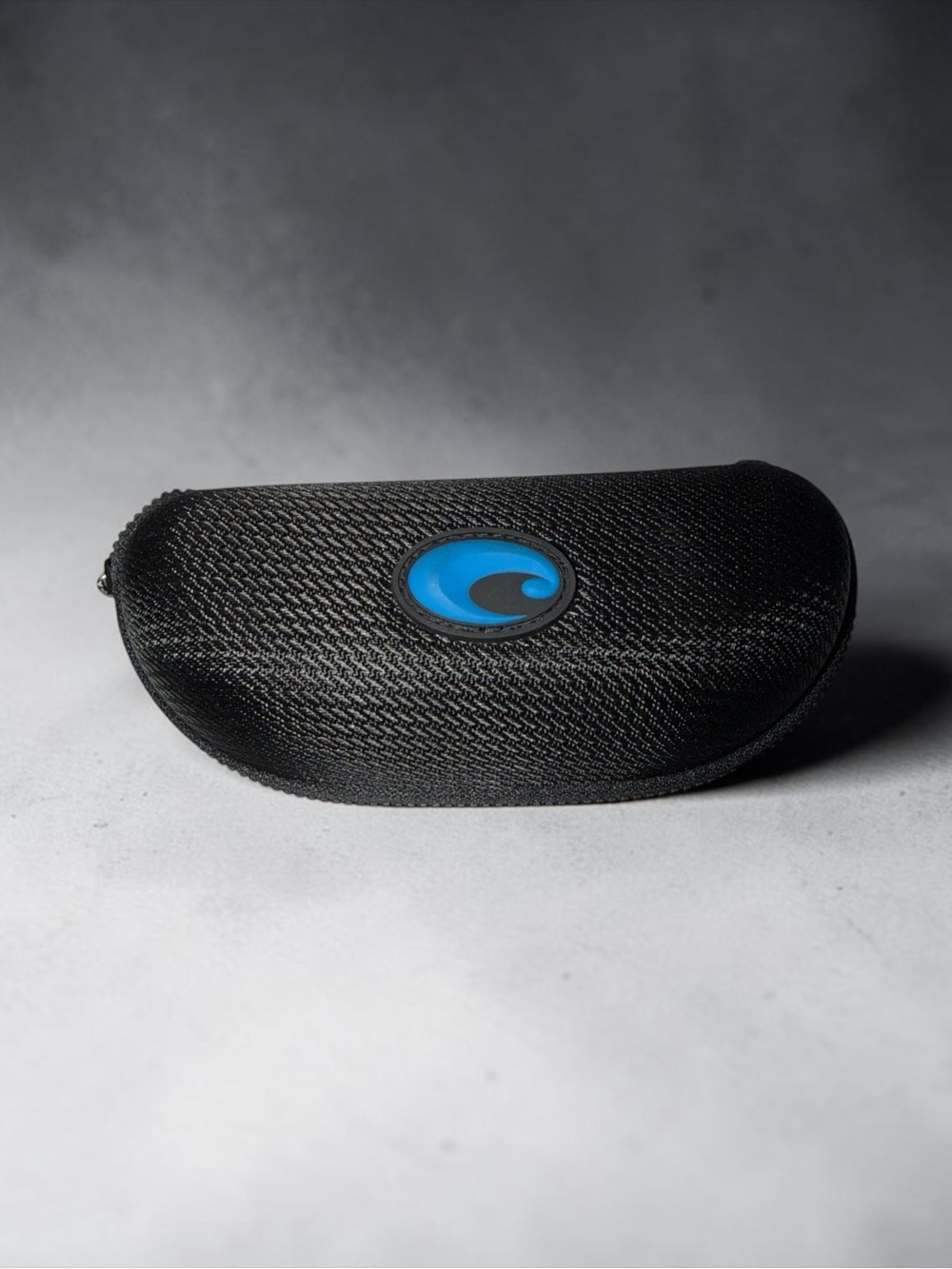 Costa Black Hard Shell Sunglasses Case with Blue Logo